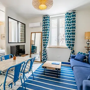 Bleu, 120m Vieux-port Clim Netflix Wifi Appartement